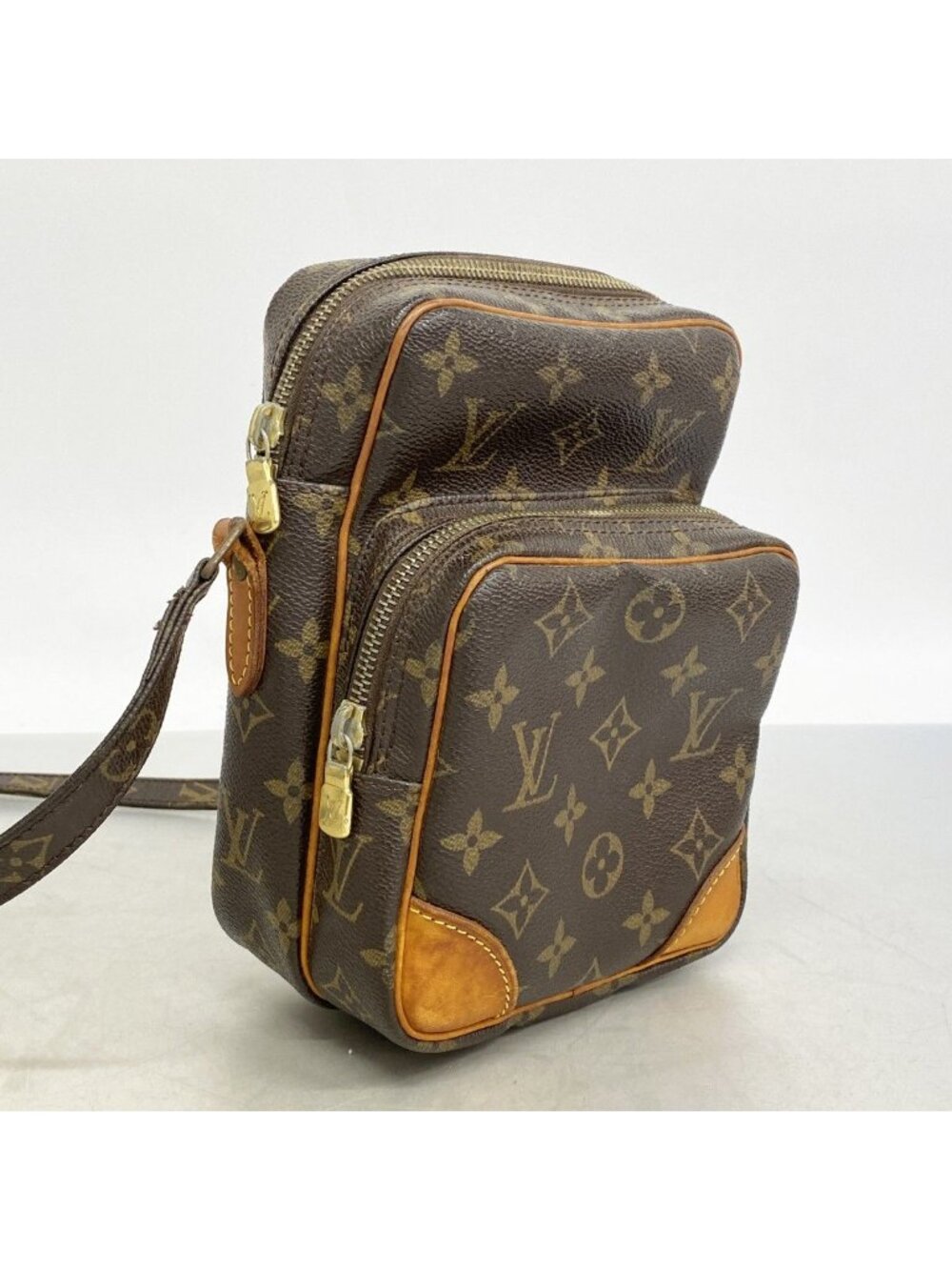 Louis Vuitton Shoulder Bag Monogram Amazon Brown - Picture 2 of 10
